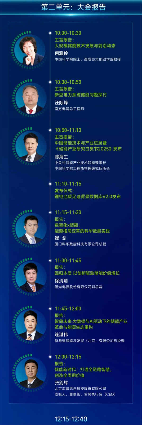 汇聚储能最强力量！ESIE 2025开幕式日程和嘉宾阵容重磅发布